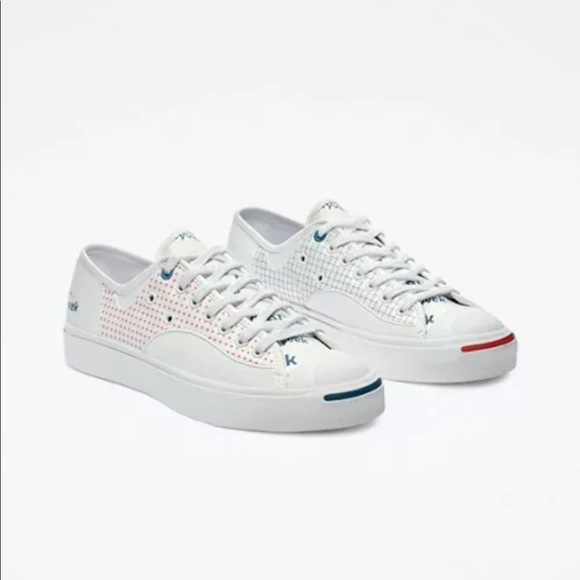 Converse Shoes | Converse x Dupont Tyvek Jack Purcell Rally Ox Low | Color: Blue/White | Size: 9 | Ever122810's Closet